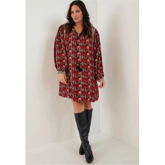 Verb Pallavi Singhee Dresses & Skirts - Verb Pallavi Singhee (Anthropologie) Sarah Tunic Dress SZ 1X EUC